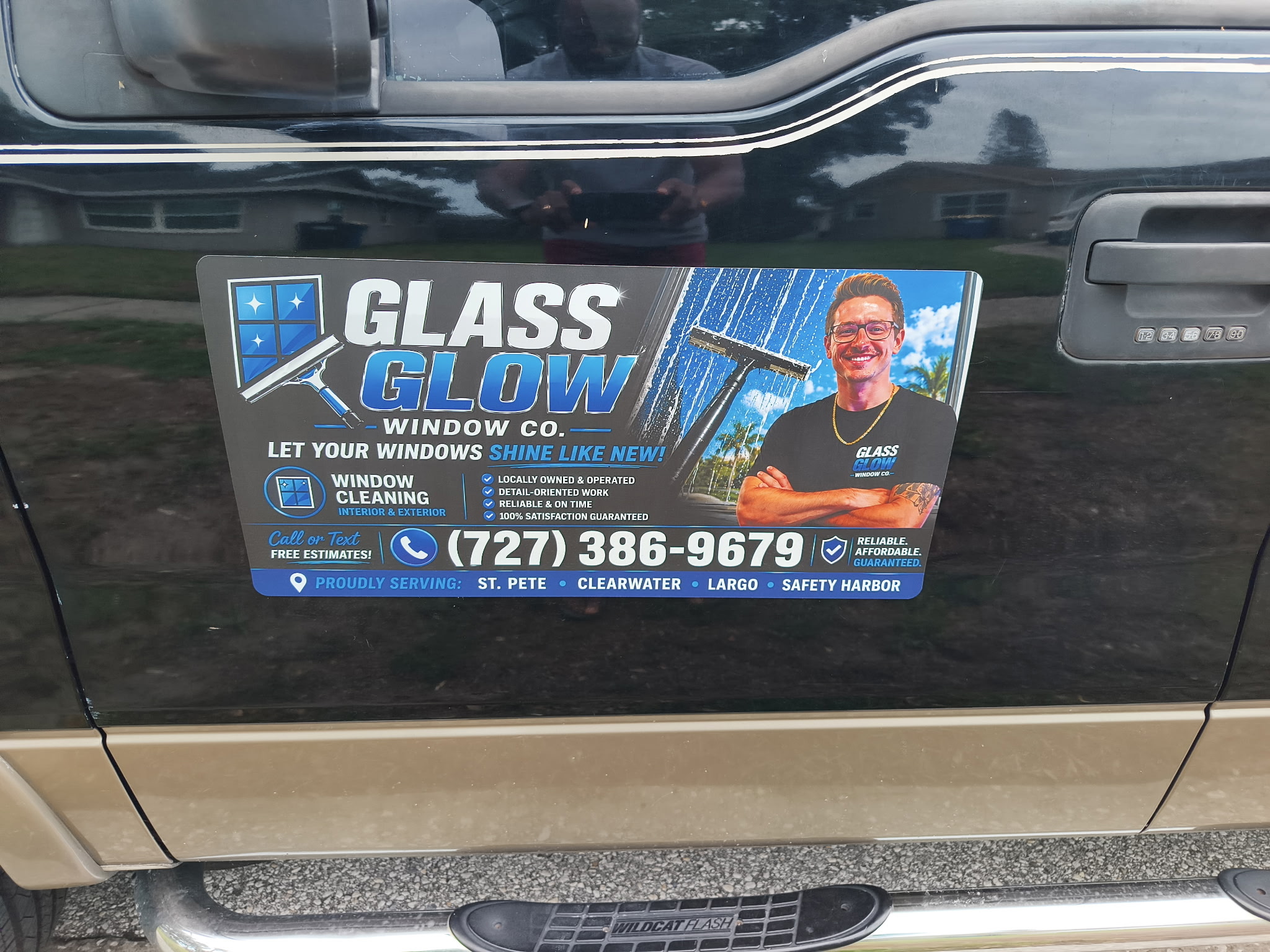 Glass Glow Window Pros job site in St. Petersburg, Florida